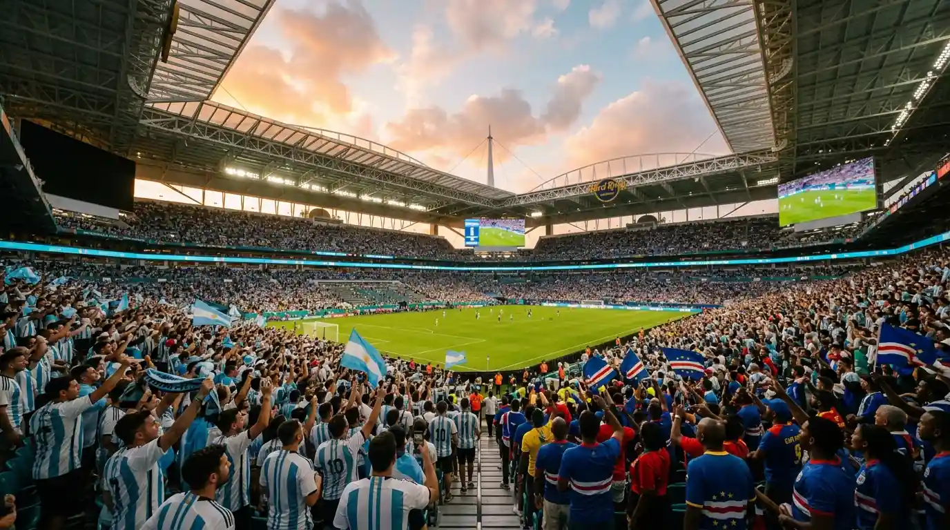 Argentinien trifft im Hard Rock Stadium auf Kap Verde